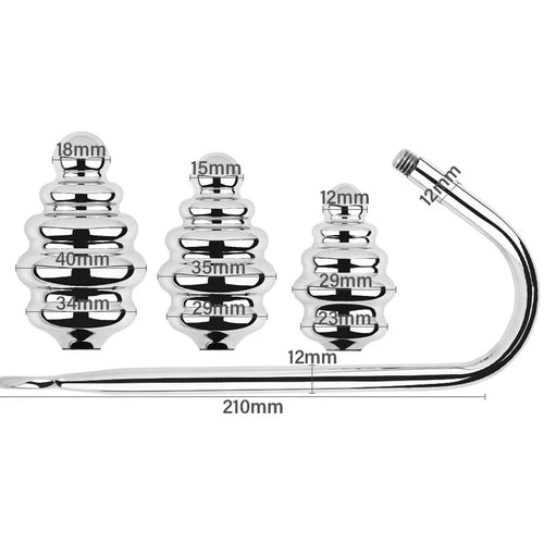 Ribbed Hook Set Screw-in GreatBenefit Anal 8826 0805